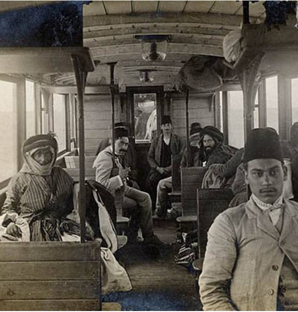 Hejaz railway line - about 1915