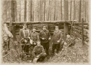 Officers from the Northwest Army in Estonia - 1918