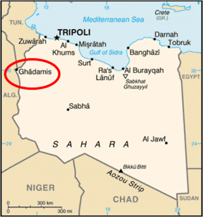 NAF - Ghadames Map