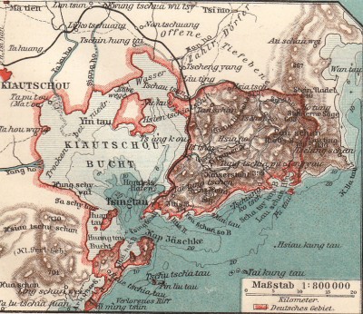 CHI - Kiautschou Map