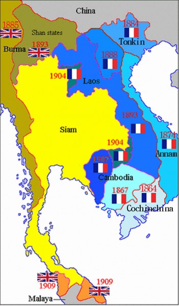 FE - French Indochina Map