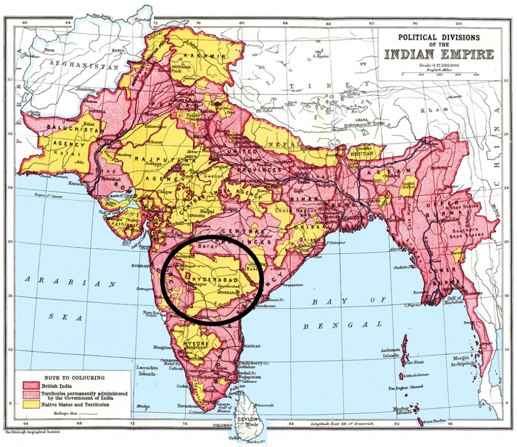 IND - Hyderabad Map