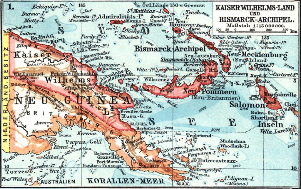 PAC - German New Guinea Map