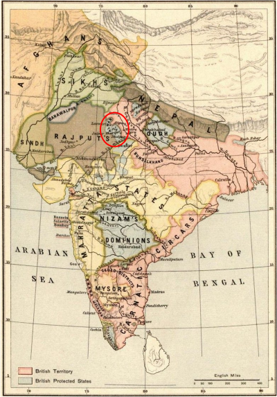 IND - Alwar Map