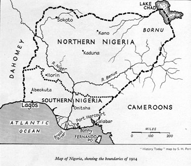 MAF - Southern Nigeria Map