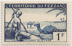 NAF - Fezzan Stamp