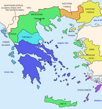 OTT - Thessaly, Ottoman Occupation Map