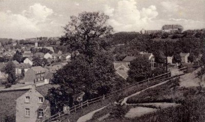 View of the town of Eupen, 1920s