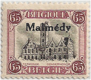 WEU - Malmedy Stamp