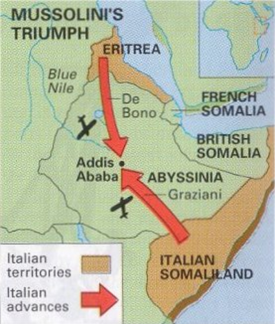 EAF - Ethiopia, Ita Occ Map