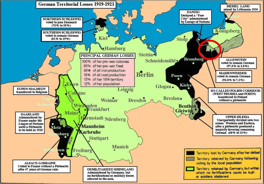 GER - Marienwerder Map