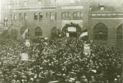 Marienwerder on 11 July, 1920, the day of the plebiscite