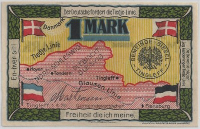 GER - Schleswig, pleb Banknote