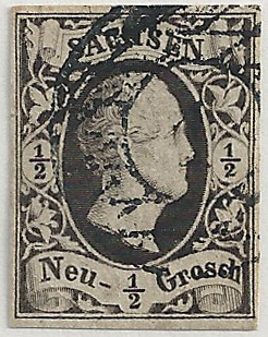 GER - Saxony Stamp