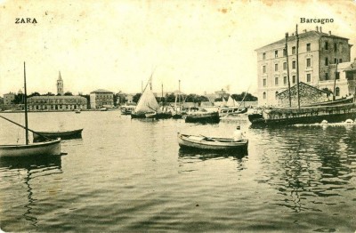 Zadar in 1919 (from Mario Zadar at skyscrapercity.com)