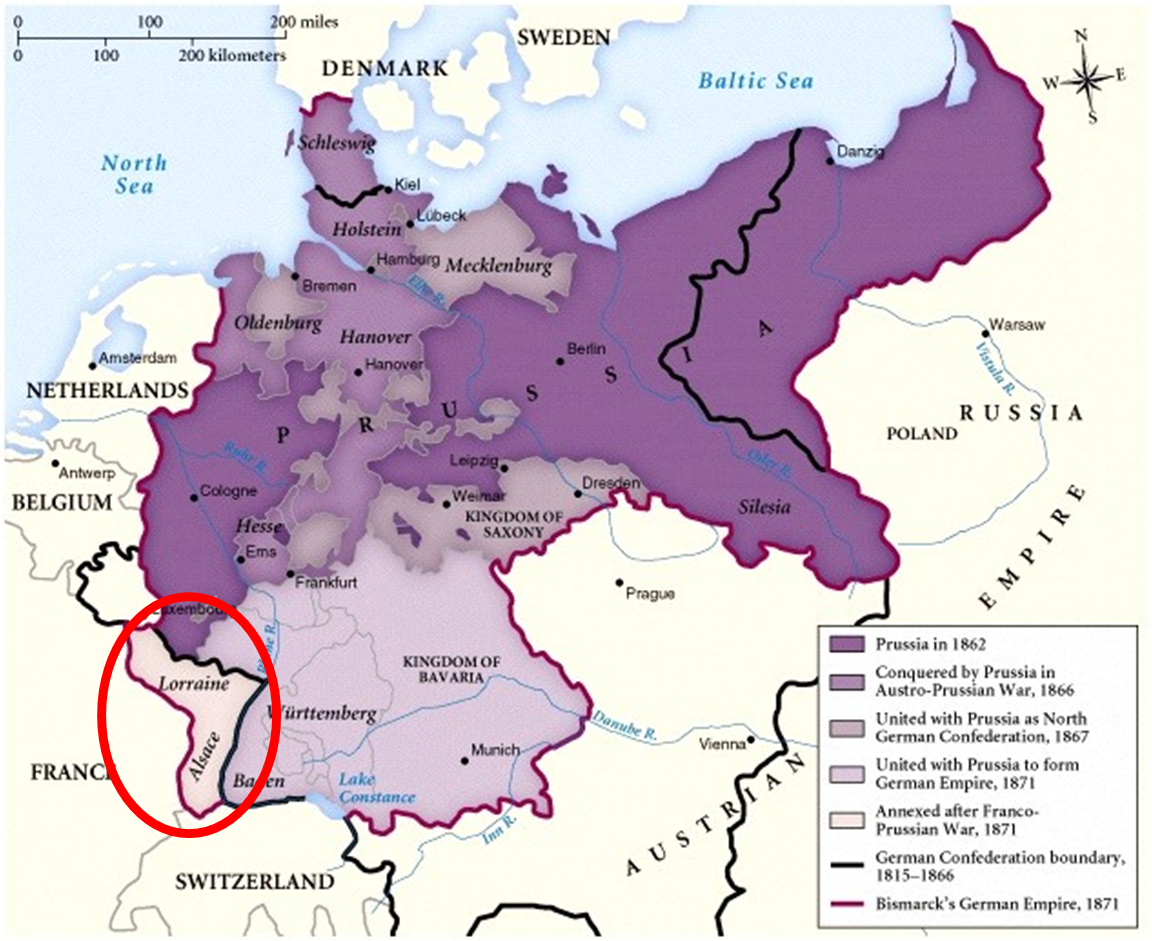 Alsace Lorraine Region Of France